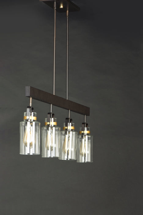 Magnolia 4-Light Linear Pendant