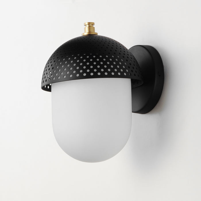 Perf 1-Light Outdoor Wall Sconce