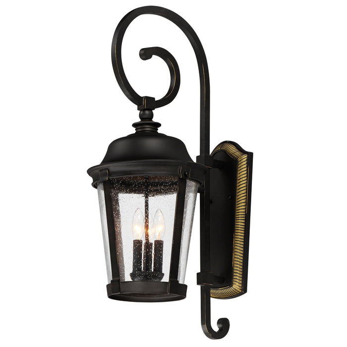 Dover Cast 3-Light Outdoor Wall Lantern