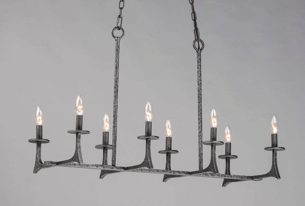 Anvil 8-Light Linear Pendant