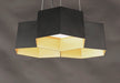 Honeycomb 3-Light LED Chandelier