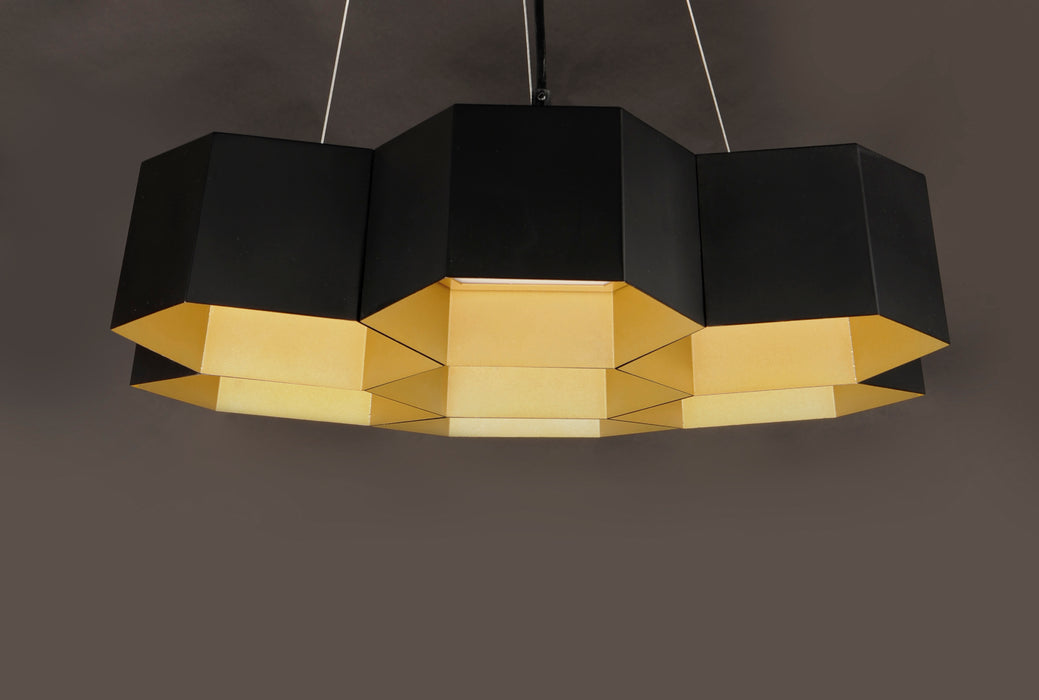 Honeycomb 7-Light LED Chandelier