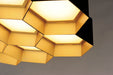 Honeycomb 7-Light LED Chandelier