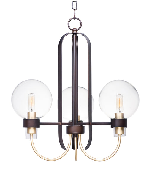 Bauhaus 3-Light Chandelier