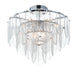 Glacier 9-Light Flush Mount