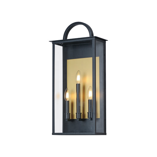 Manchester Large 3-Light Outdoor Wall Sconce