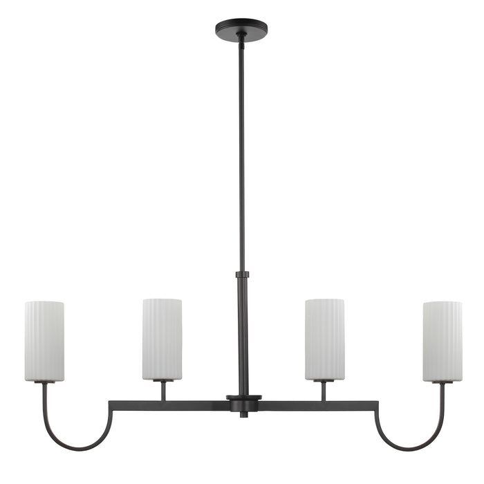 Town & Country 4-Light Linear Chandelier