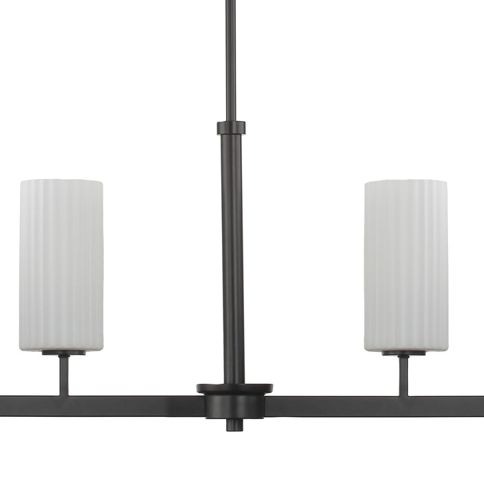 Town & Country 4-Light Linear Chandelier