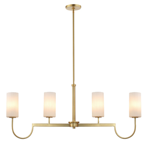 Town & Country 4-Light Linear Chandelier