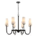 Town & Country 8-Light Chandelier