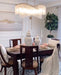 Victoria 6-Light Linear Chandelier