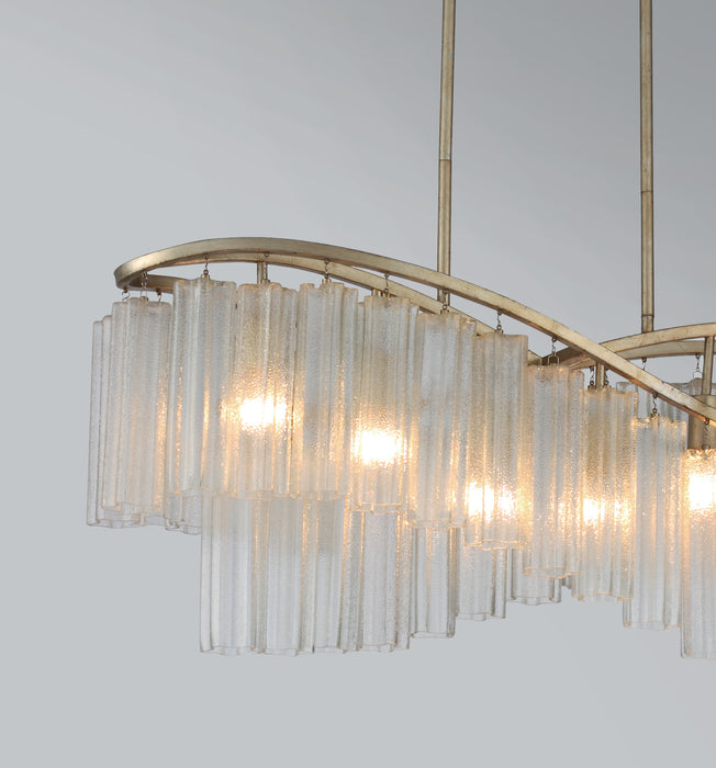 Victoria 6-Light Linear Chandelier