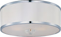 Metro 3-Light Semi-Flush Mount