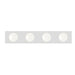 Essentials 4-Light Bath Vanity Strip Light