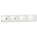 Essentials 4-Light Bath Vanity Strip Light