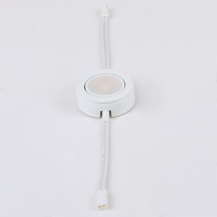 CounterMax MX-LD-AC LED Puck in White