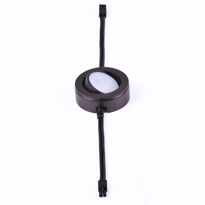 CounterMax MX-LD-AC LED Puck in Anodized Bronze