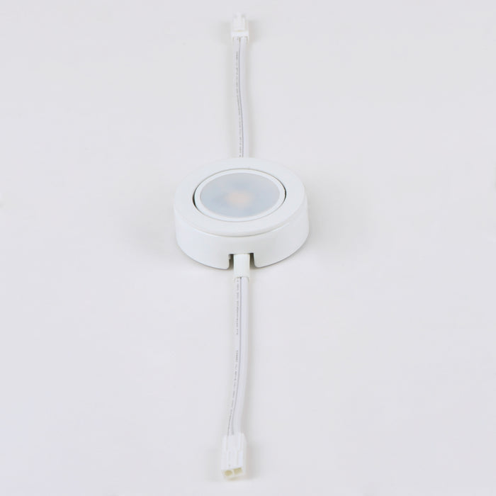 CounterMax MX-LD-AC LED Puck in White