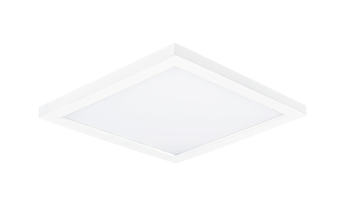 Chip 6.5" 15W SQ LED Flush Mount