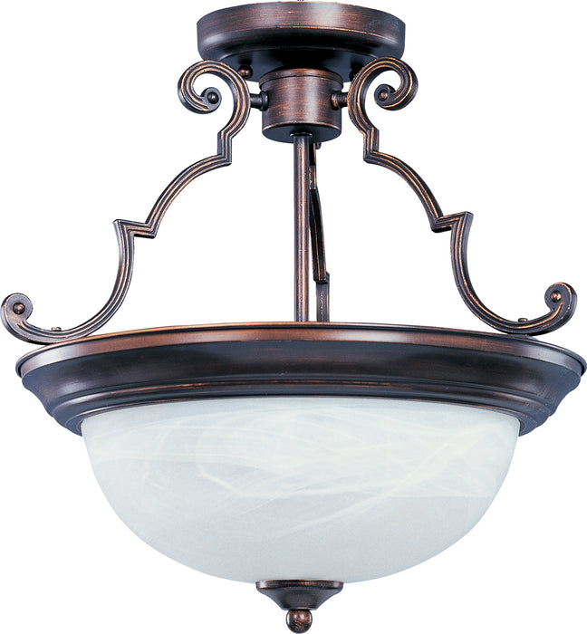 Essentials 2-Light Semi-Flush Mount