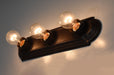 Essentials 3-Light Racetrack Bath Vanity Light