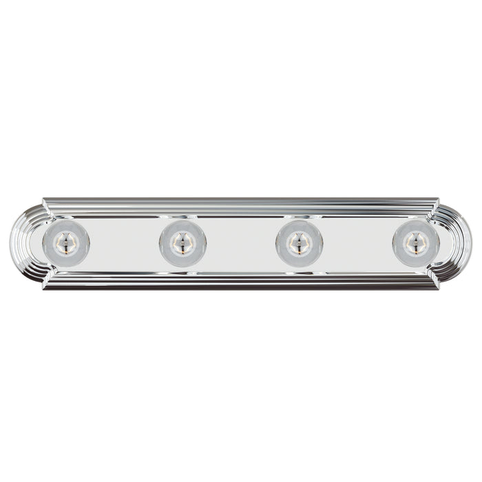 Essentials 4-Light Racetrack Bath Vanity Light