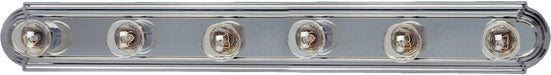 Essentials 6-Light Racetrack Bath Vanity Light