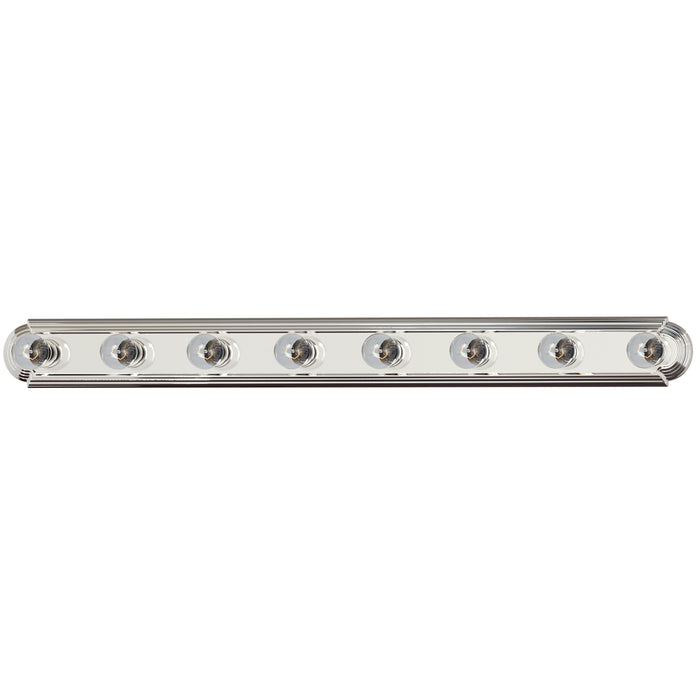 Essentials 8-Light Racetrack Bath Vanity Light