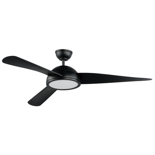 Cupola 52" Black LED Fan