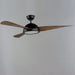 Cupola 52" Bronze LED Fan Walnut Blades