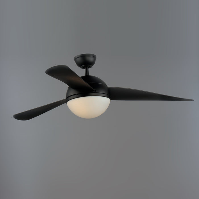 Cupola 52" Black Fan 2-Light LED