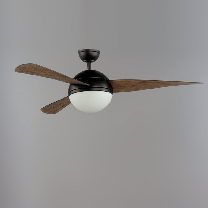 Cupola 52" Bronze Fan 2-Light LED Walnut Blades