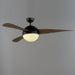 Cupola 52" Bronze Fan 2-Light LED Walnut Blades