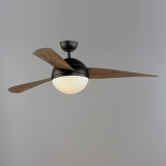 Cupola 52" Bronze Fan 2-Light LED Walnut Blades