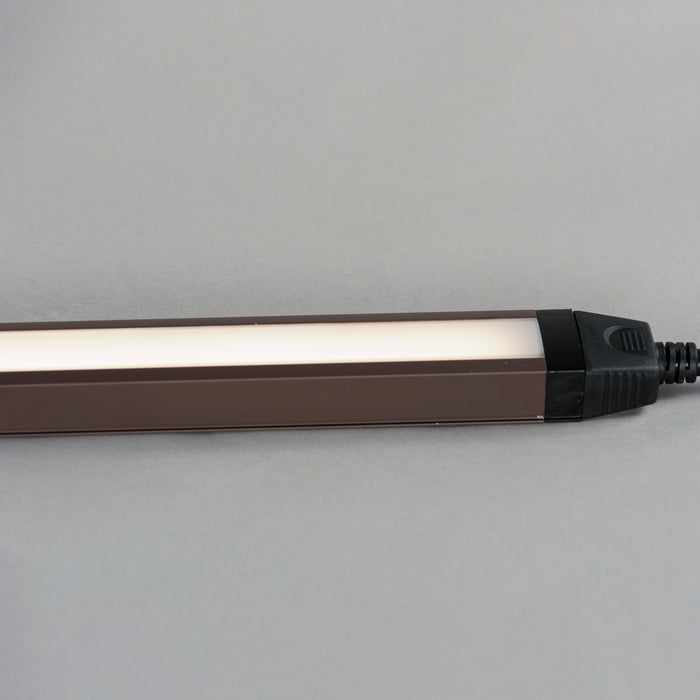 CounterMax 120V Slim Stick LED Under Cabinet in Bronze