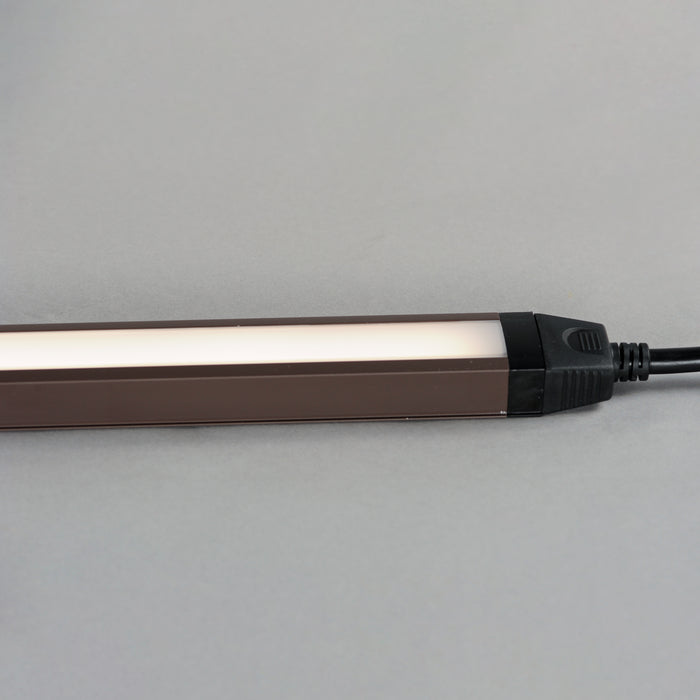 CounterMax 120V Slim Stick LED Under Cabinet in Bronze