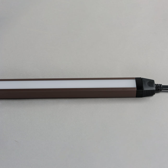 CounterMax 120V Slim Stick LED Under Cabinet in Bronze