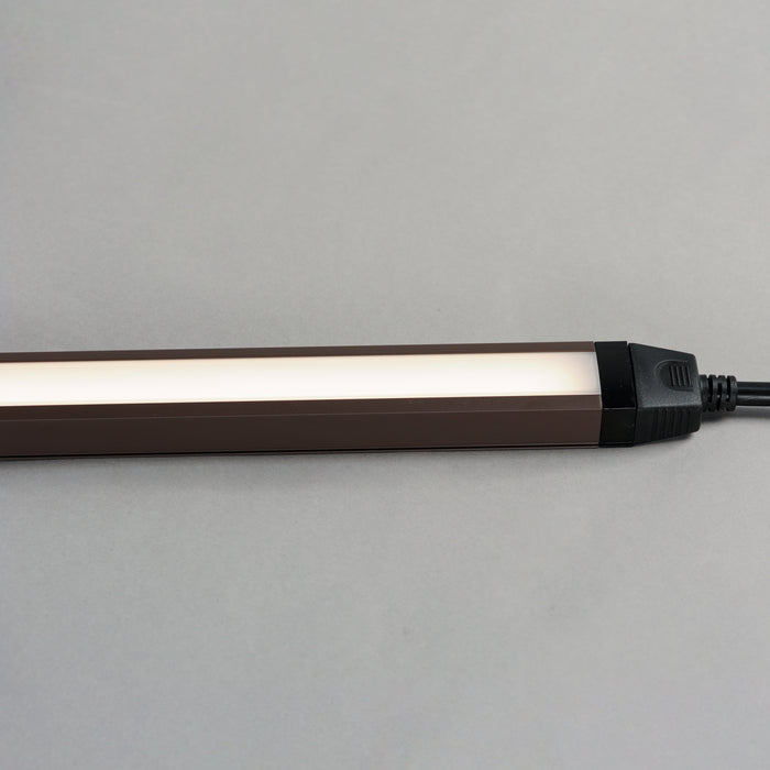 CounterMax 120V Slim Stick LED Under Cabinet in Bronze