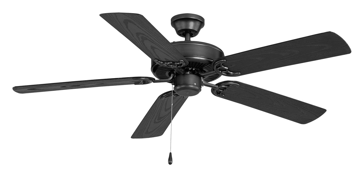 Basic-Max 52" Outdoor Black Fan