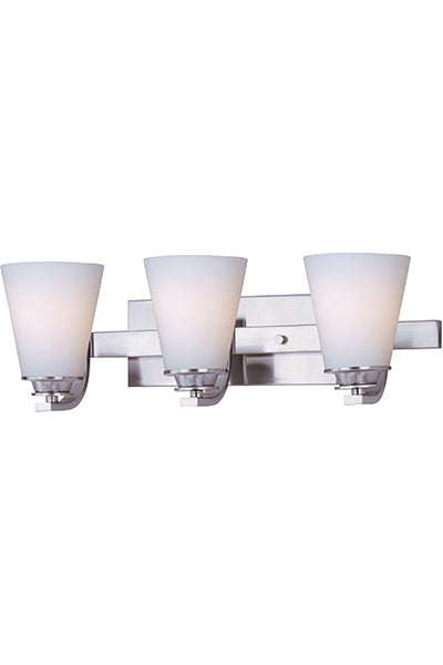 Conical 3-Light Bath Vanity