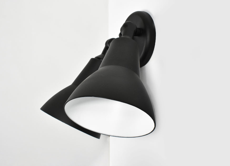 Spots 2-Light Outdoor Wall Mount