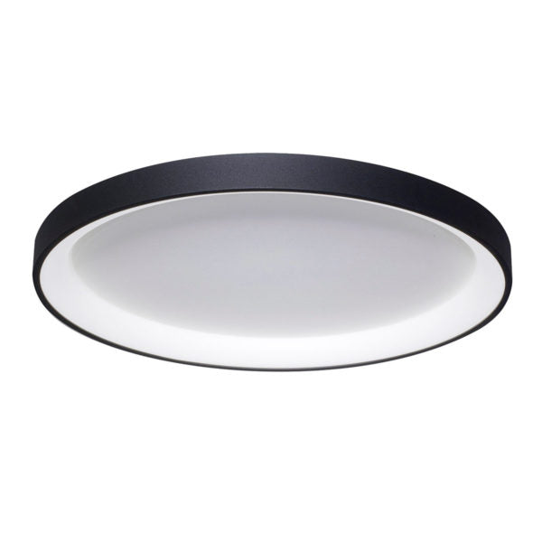 LED FLUSH MOUNT 38W ALASKA 2 BLACK