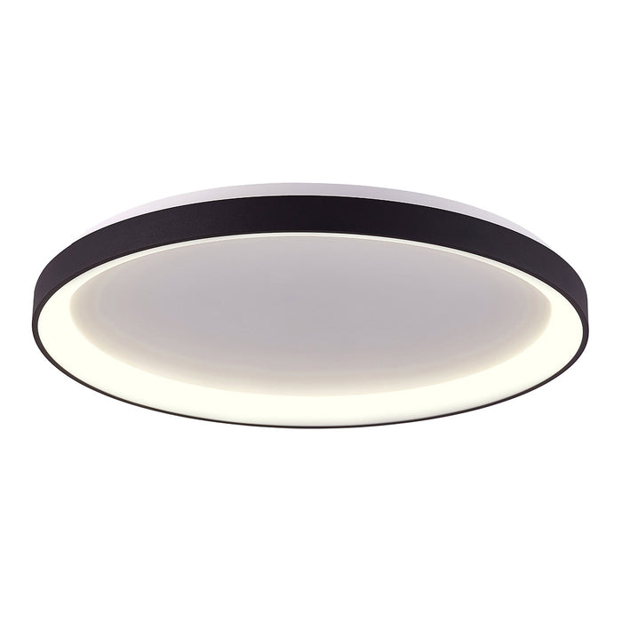 LED FLUSH MOUNT 38W ALASKA 2 BLACK