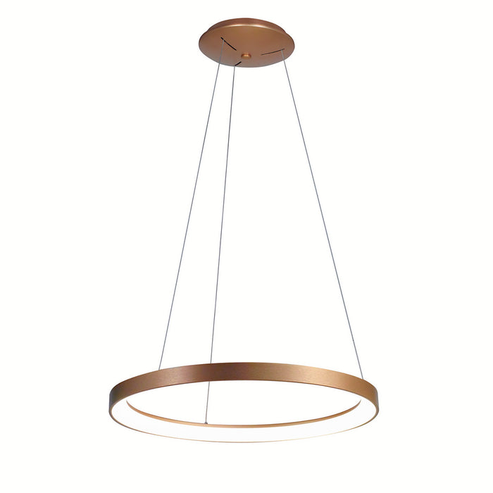 LED PENDANT 48W ALASKA 9 BRUSHED GOLD
