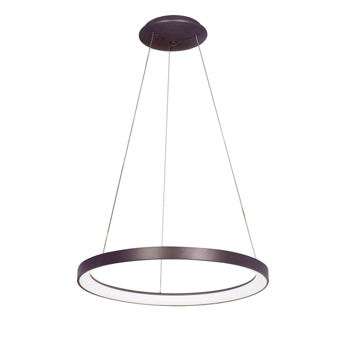 LED PENDANT 48W ALASKA 9 BRUSHED COFFEE