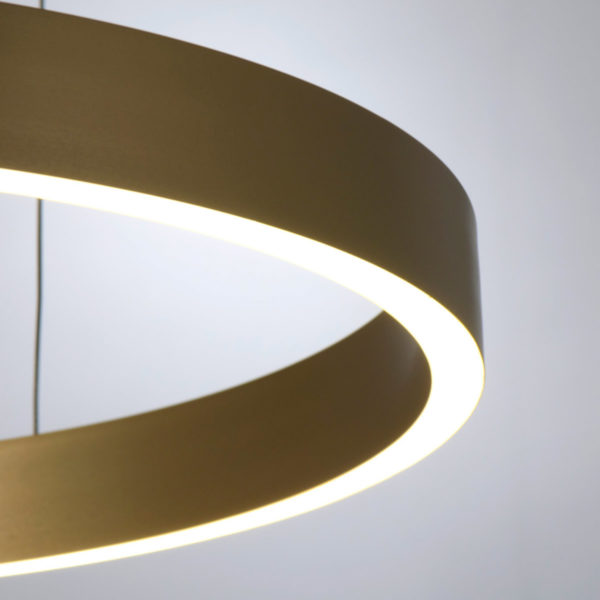 LED PENDANT 30W+30W TOKIO BRUSHED GOLD