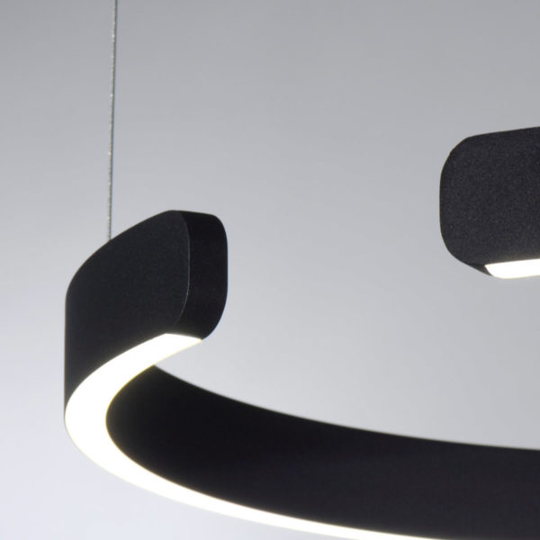 LED PENDANT 30W+30W TOKIO BLACK